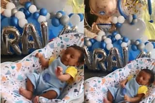 Anita Hassanandani Shares Her 'Pawri Hori Hai' Moment as Her Son Aaravv Turns 1-Month-Old, Viral Video Breaks Internet