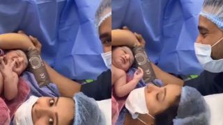 Anita Hassanandani Shares Adorable Video Of Her Baby Boy Aaravv Minutes After His Birth | WATCH