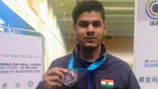 ISSF World Cup 2021: Divyansh Singh Panwar Wins Bronze in 10m Air Rifle