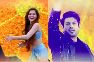 Rubina Dilaik     Sidharth Shukla Flaunt Killer Dance Moves on 'Aa Hi Jaiye, Jeene Ke Hain Chaar Din' at Holi Event