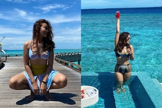 रेत में लिपटी Surbhi Jyoti बिकिनी पहन कर खेल रही हैं वॉलीबॉल, तस्वीरें देखकर आहें भर रहे हैं फैंस