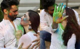 Holi 2021: राहुल वैद्य-दिशा परमार ने 'Kiss' करते हुए एक दूसरे को लगाया रंग, देखें कपल की रोमांटिक फोटो