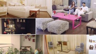 Inside Ravi Dubey and Sargun Mehta’s Plush Home: Amazing View Of Mumbai Skyline, in-House Bar, Classy Chandelier and More