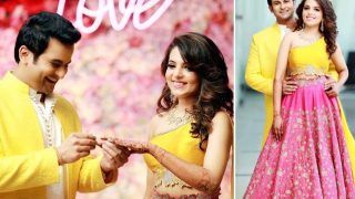 Sugandha Mishra-Sanket Bhosle Are Married Couple Now, Bride Shares Mesmerising Engagement Pictures