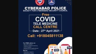 Hyderabad Police Launches Covid Tele-Medicine Call Centre. Details Here