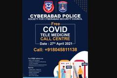 Hyderabad Police Launches Covid Tele-Medicine Call Centre. Details Here