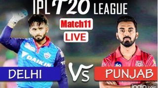 LIVE | IPL 2021, Match 11: Delhi Capitals Hold Edge Over Punjab Kings as Nortje Returns