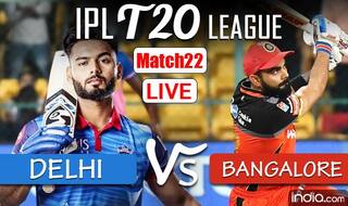 HIGHLIGHTS | IPL 2021, Match 22: Pant, Hetmyer Fifties Went in Vain; Bangalore Beat Delhi by 1 Run