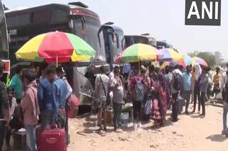 No Lockdown In Gurugram: लॉकडाउन की आशंका के बीच गुरुग्राम से बड़ी संख्या में मजदूरों का पलायन