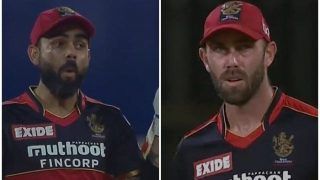Virat Kohli's Reaction to Glenn Maxwell's Monstrous Six During MI vs RCB IPL 2021 Opener is Unmissable | WATCH VIDEO