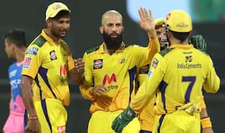 IPL 2021, CSK vs RR: मोइन अली, रवींद्र जडेजा ने राजस्‍थान के मध्‍यक्रम को किया ध्‍वस्‍त, 45 रन से जीता चेन्‍नई