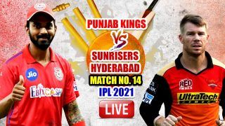 LIVE IPL 2021 PBKS vs SRH Live Cricket Score Today, T20 Match Updates: Punjab Kings Aim For Resurgence, Desperate Sunrisers Hyderabad Eye First Win