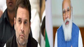 राहुल गांधी ने PM Modi को लिखा लेटर, कहा-देश में वैक्सीन की भारी कमी लेकिन विदेशों को टीका बांट रही सरकार
