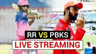 RR vs PBKS IPL 2021 Live Match Streaming: When And Where to Watch Rajasthan Royals vs Punjab Kings IPL Stream Live Cricket Match Online And on TV Telecast in India