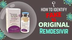 Remdesivir : Fake vs Real? Watch Video