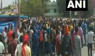 Sasaram: Students Pelt Stones, Vandalise Properties During COVID-19 Protocol Enforcement Drive | Watch