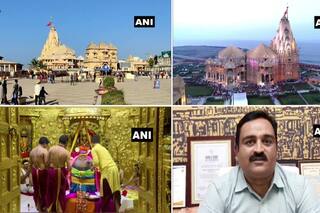 COVID-19 in Gujarat:  सोमनाथ मंदिर में दर्शन आज से बंद, गुजरात कल आए थे 5,011 नए