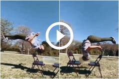 Stunt Video: Man's Insane Backflip Stunt Baffles The Internet, Twitter Says 'Zabardast' | Watch