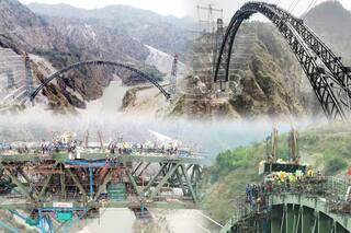 Chenab Bridge: Golden Joint of World's Highest Railway Bridge on Chenab River Completed | All You Need to Know