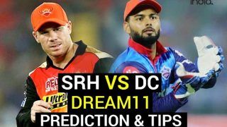 SRH vs DC Dream11 Team Prediction VIVO IPL 2021: Captain, Vice-Captain, Fantasy Cricket Tips - Sunrisers Hyderabad vs Delhi Capitals, Probable XIs For Today's T20 Match 20 at Chennai 7.30 PM IST April 25 Sunday