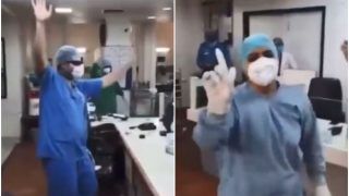 Healthcare Workers in PPE Suits Perform Bhangra to Cheer Covid Patients, Video Will Make You Smile | Watch
