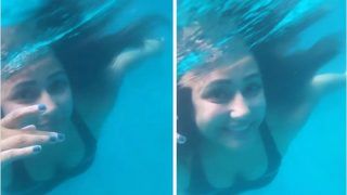 Hina Khan Underwater Video: पानी के अंदर मछली की तरह तैरने लगीं हिना खान, हसीना को देखकर प्यासा रह गया दिल