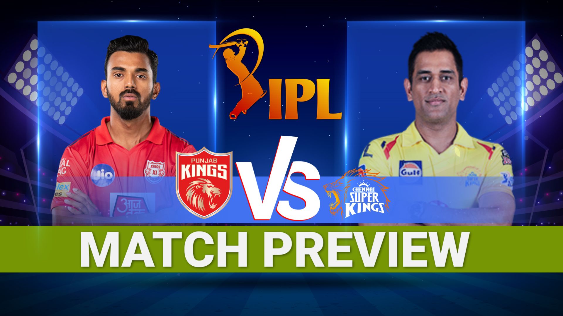 IPL 2021 PBKS vs CSK: Playing XI Updates, Pitch and Weather Report For Match 8 at Wankhede Stadium, Mumbai 7.30 PM IST April 16 Friday