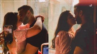 Anita Hassanandani Shares Intimate Kiss With Hubby Rohit Reddy But Someone is 'Watching Over'
