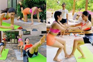 Janhvi Kapoor And Sara Ali Khan Show Girls Who Workout Together Are The Best - Watch Viral Video