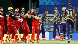 IPL 2021 RCB vs KKR Match 10 in Chennai: Predicted Playing XIs, Weather Forecast, Pitch Report, Toss Timing, Squads For Royal Challengers Bangalore vs Kolkata Knight Riders