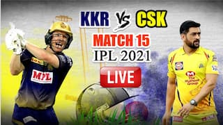 Match Highlights KKR vs CSK IPL 2021: Cummins, Russell's Heroics Go in Vain as Chennai Beat Kolkata by 18 Runs