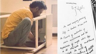 Irrfan Khan's Son Babil Shares Picture From His Chemotherapy Days And a Hand-Written Note by Actor