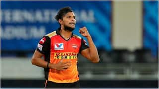 IPL 2021: SRH's T Natarajan Tests Positive For COVID-19 Ahead of Delhi Capitals Clash; 6 Close Contacts Placed in Isolation