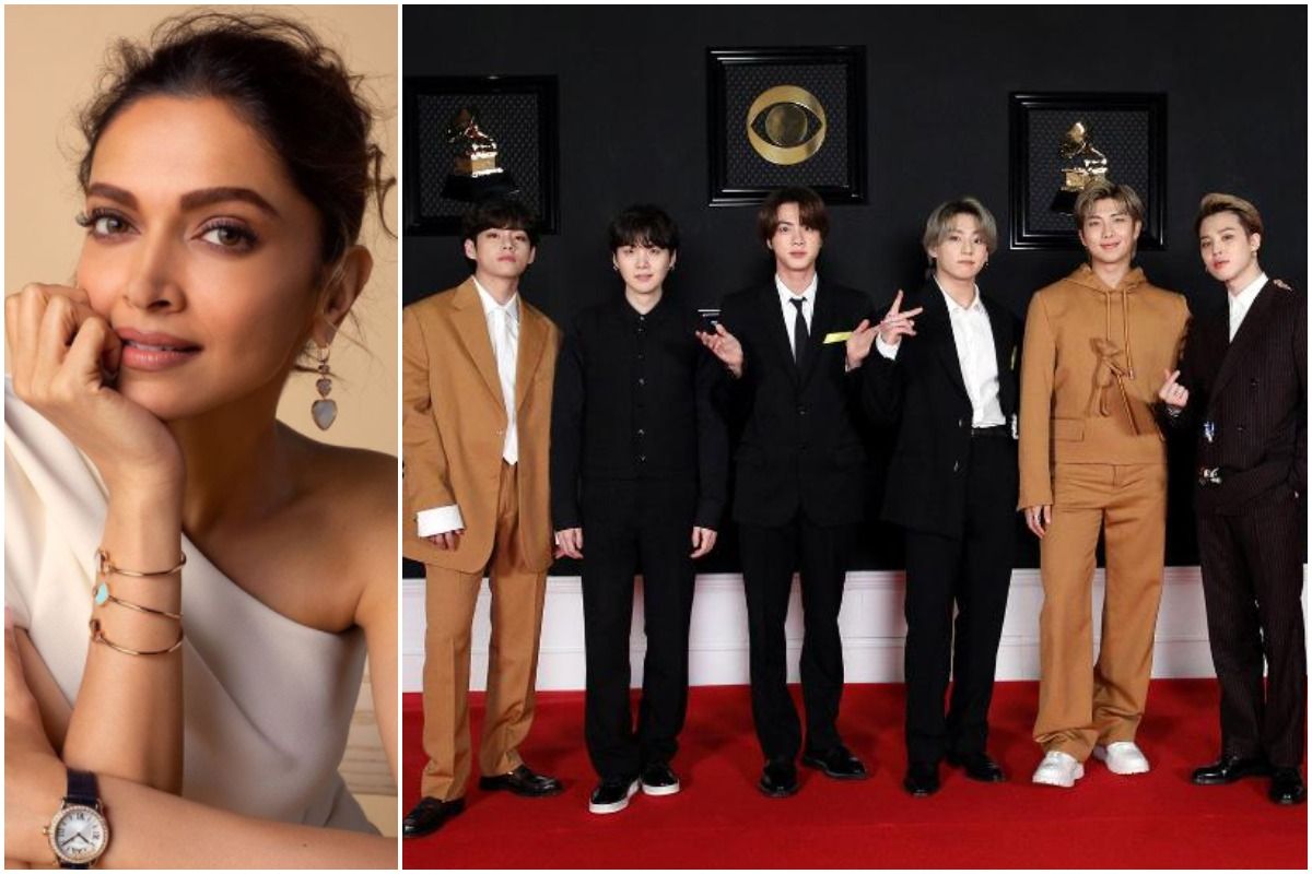 Deepika Padukone Is All Hearts As K-Pop Band BTS Becomes LV