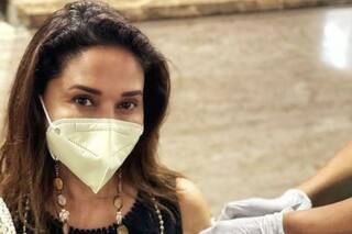 Madhuri Dixit Receives Second Jab of COVID Vaccine, Urges Everyone to Get Vaccinated