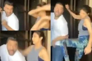 Shilpa Shetty अपने पति राज कुंद्रा की लात-घूसे से कर रही हैं 'पिटाई', बोलीं- काम करते वक़्त KISS मत करो-VIDEO