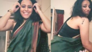Swara Bhaskar ने साड़ी में दिखाए अपने बोल्ड मूव्स, आफ्टर पार्टी का वीडियो वायरल...फैंस हुए दीवाने- Video