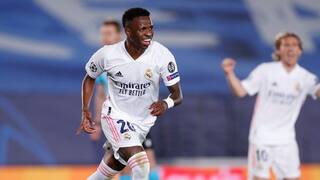 Vinicius Junior Strikes Twice as Real Madrid Beat Liverpool 3-1 in Champions League Quarterfinal