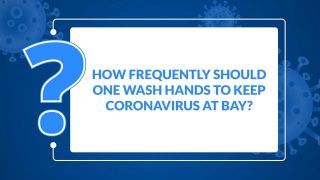 COVID-19 Expert Analysis: How frequently should one wash hands? | Watch Latest Video