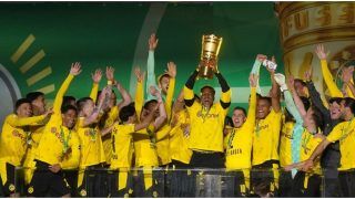 Erling Haaland, Jadon Sancho propel Dortmund to 5th German Cup truimph