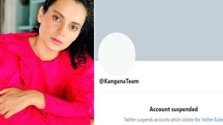 कंगना रनौत ने स्‍थाई रूप से ट्विटर अकाउंट बंद किए जाने पर दिया ये रिएक्‍शन...