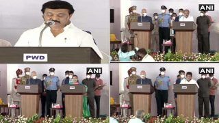 Tamil Nadu CM Oath: एमके स्टालिन ने 33 मंत्र‍ियों के साथ ली तमिलनाडु के सीएम के पद की शपथ