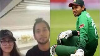 एयरपोर्ट पर लड़की ने खिंचवाई तस्वीर, Mushfiqur Rahim का उड़ा जमकर मजाक