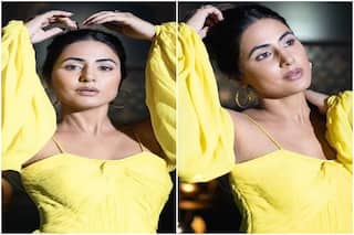 नीला गाउन पहन नागिन सी बलखाई Hina Khan, दिखाया अपना परफेक्ट फिगर, यूजर्स बोले-HOT