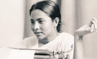 After West Bengal Victory, Mamata Banerjee's Black And White Picture From The 1980s Goes Viral