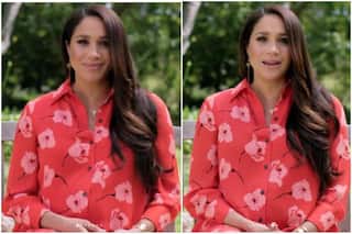 Meghan Markle in Rs 1.23 Lakh Shirt Dress Nails Maternity Fashion | See PICS