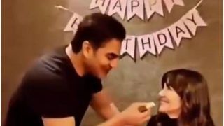 Arbaaz Khan Celebrates Girlfriend Giorgia Andriani’s Birthday, Feeds Cake Cutely- Watch