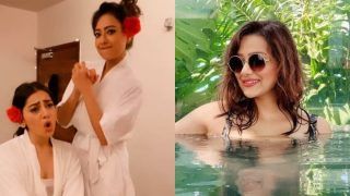 Mithun Chakraborty की बहू को बाथटब में आई 'पिया' की याद, Madalsa Sharma का डांस अवतार हुआ Viral
