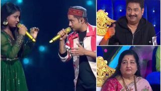 Indian Idol: Pawandeep Rajan-Arunita Kanjilal Leave Anuradha Paudwal-Kumar Sanu Mesmerised With Their Romantic Performance