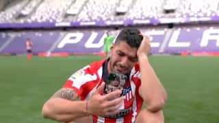 Luis Suarez Couldn't Control 'Tears of Joy' After Guiding Atletico Madrid to Their 11th La Liga Title | Watch